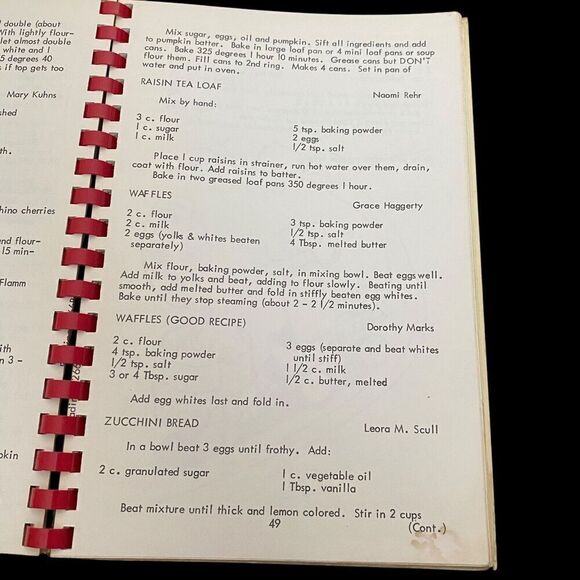 Vintage Cookbook Saint Stephen's United Church of Christ Reading PA 1776 - 1976 - Picture 5 of 7